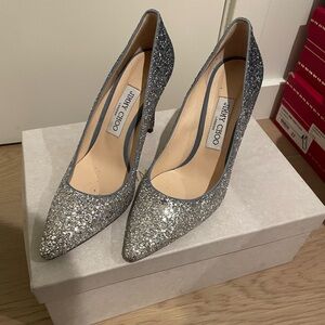 Jimmy Choo 60 Glitter Pumps